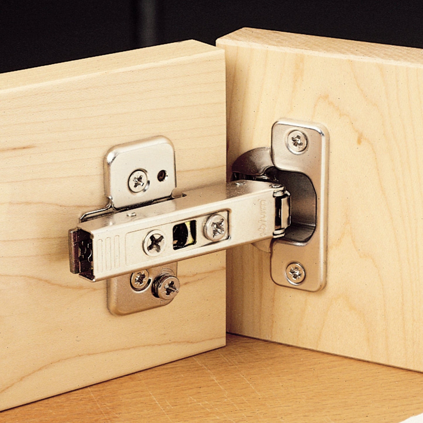 Clip Top Hinge with Cam Plate - Pair