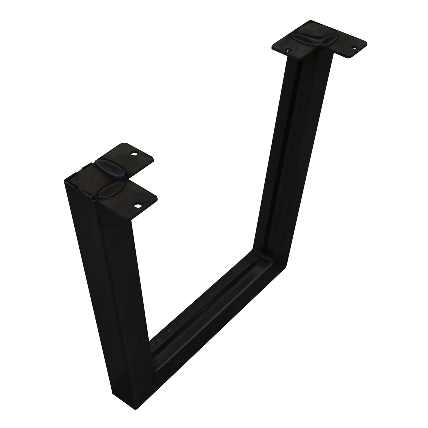V Slab Legs 15 High Black Pair