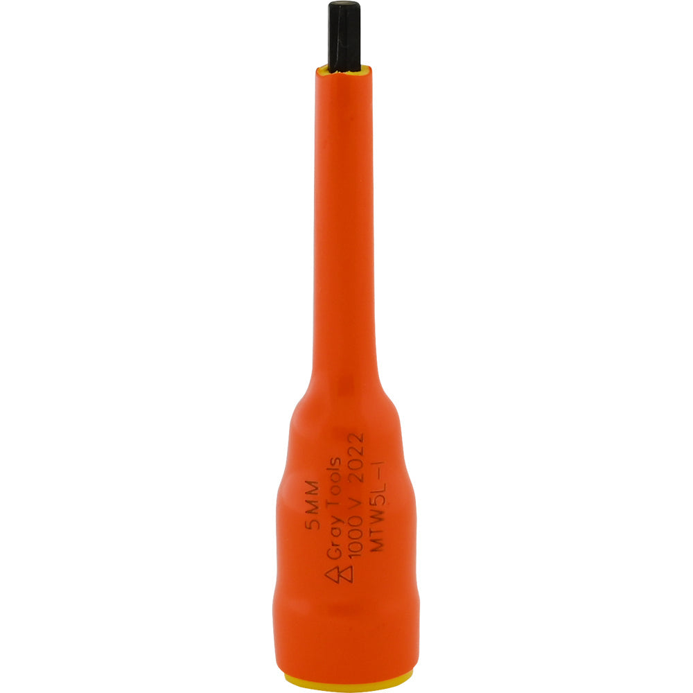 3/8 Drive Metric Insulated Hex Head Sockets - Extra Long