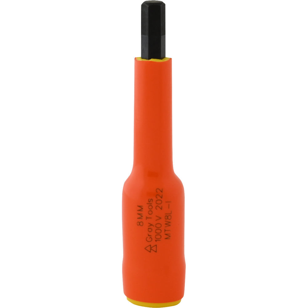 3/8 Drive Metric Insulated Hex Head Sockets - Extra Long