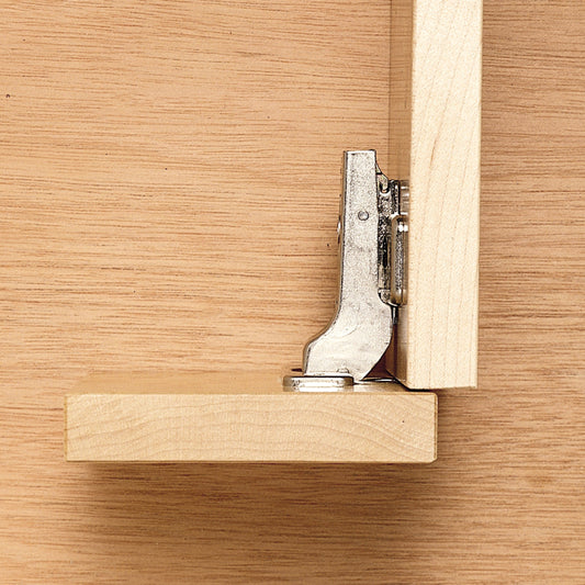 Clip Top Hinge with Cam Plate - Pair