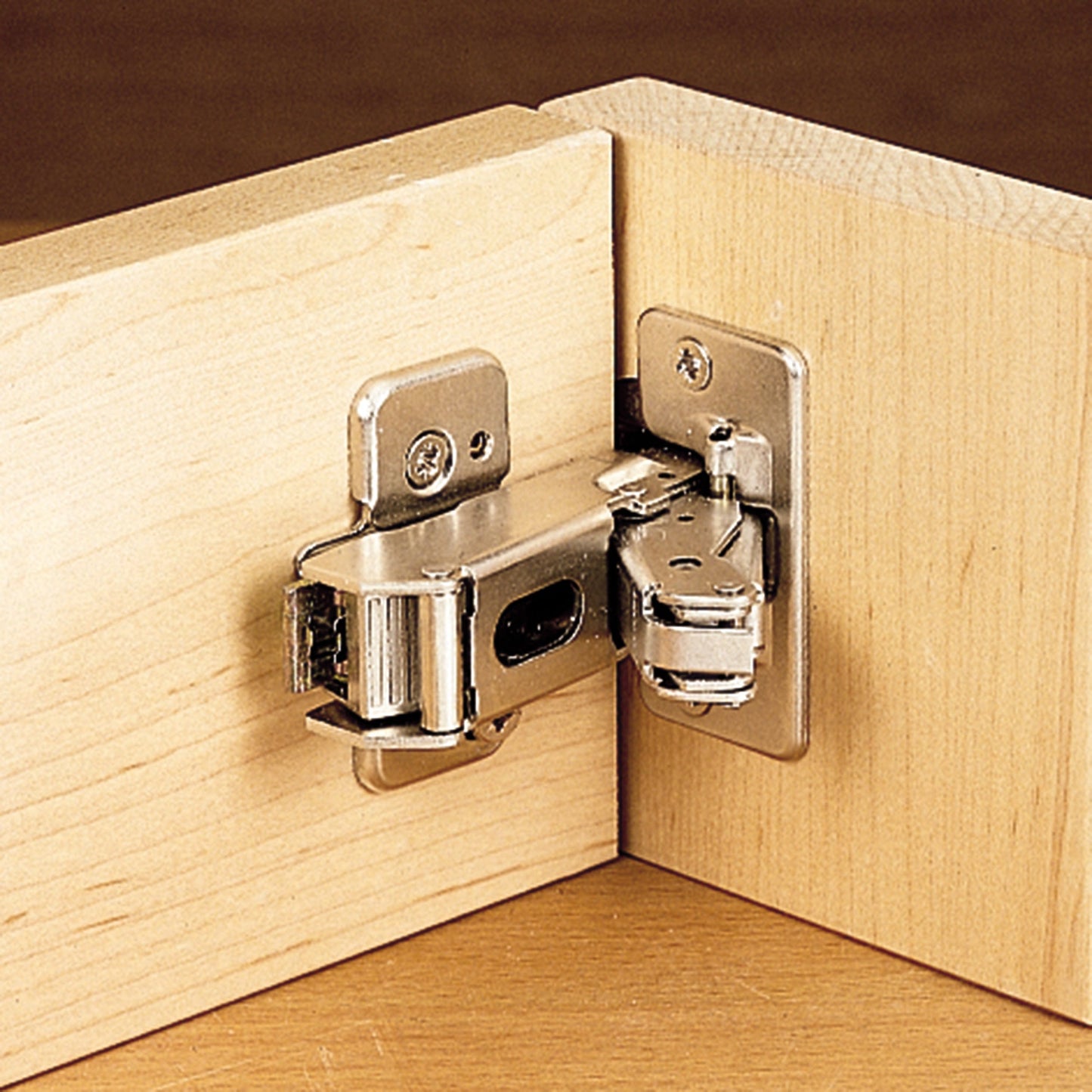 Clip Top Hinge with Cam Plate - Pair