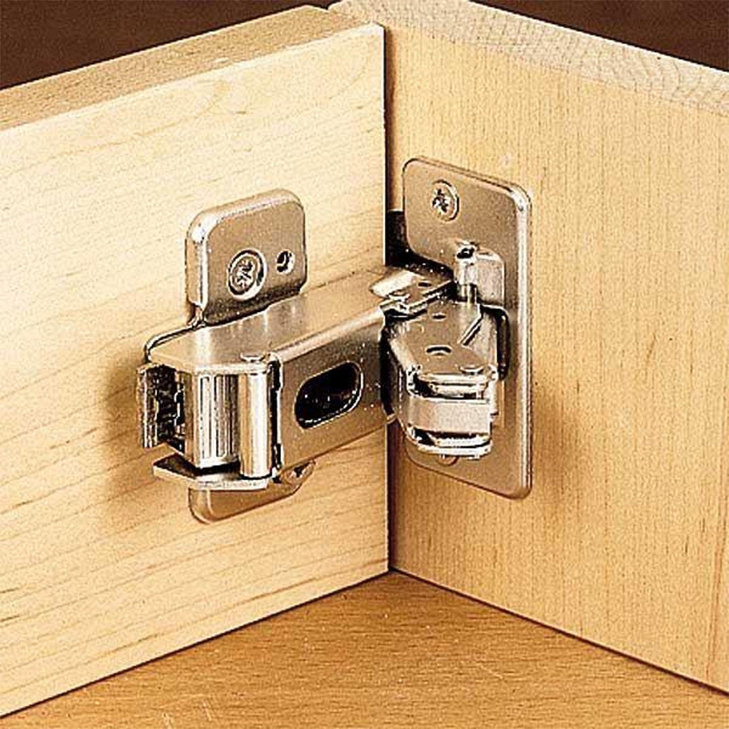 Clip Top Hinge with Cam Plate - Pair