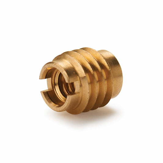 Threaded Insert - 8-32 - Brass - 8 Piece