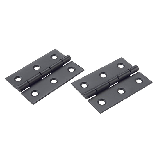 Narrow Hinge - 2 L x 1-3/8 - Open with Screws - Pair