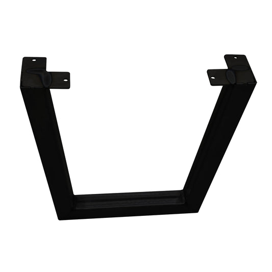 V Slab Legs 15 High Black Pair