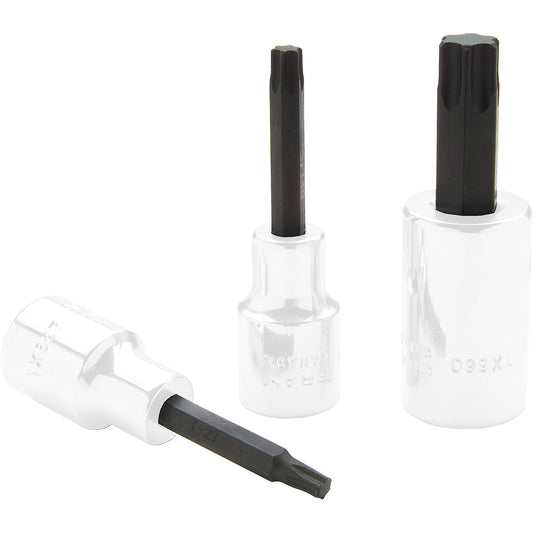 Replacement Bits for 1/2 Drive Torx® Head Sockets