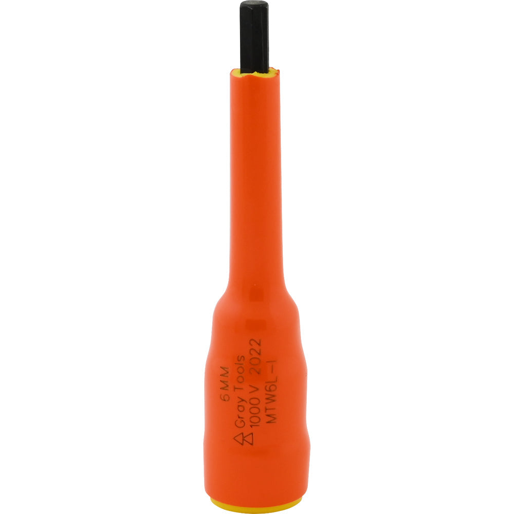 3/8 Drive Metric Insulated Hex Head Sockets - Extra Long