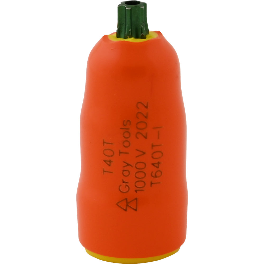 3/8 Drive Torx® Insulated Head Sockets - Tamper Resistant - Standard Length
