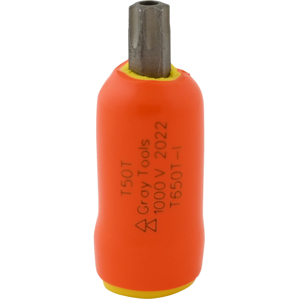 3/8 Drive Torx® Insulated Head Sockets - Tamper Resistant - Standard Length