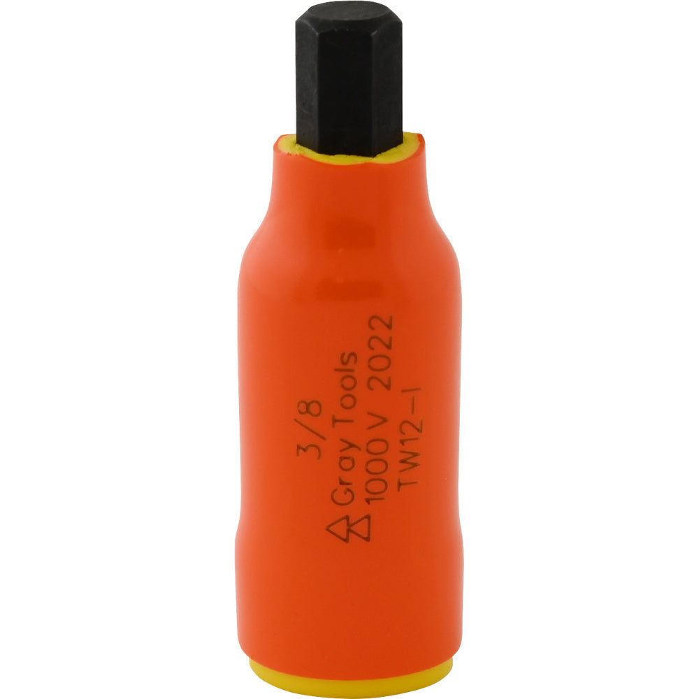 3/8 Drive SAE Hex Head Insulated Sockets - Standard Length