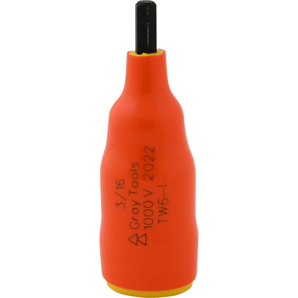 3/8 Drive SAE Hex Head Insulated Sockets - Standard Length