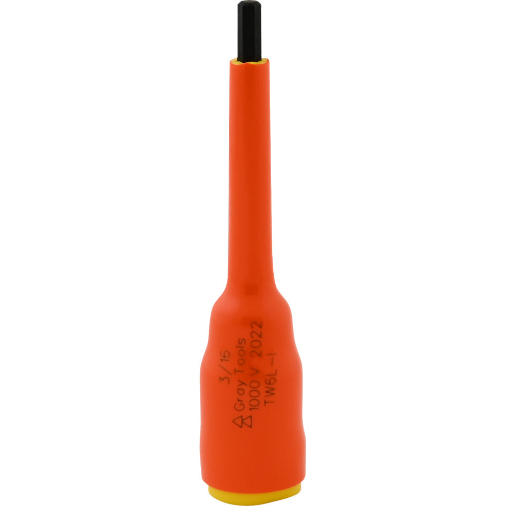 3/8 Drive SAE Insulated Hex Head Sockets - Extra Long